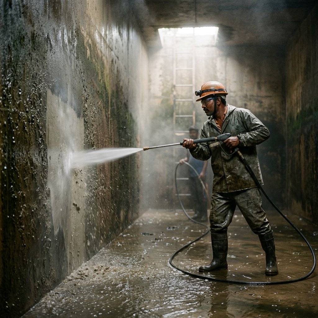 High-Pressure Jet Cleaning