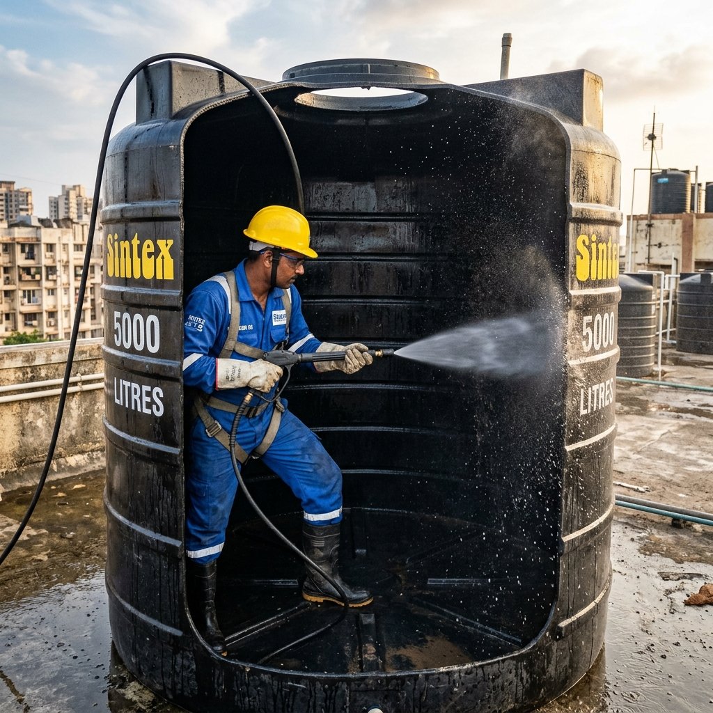 Sintex Tank Cleaning
